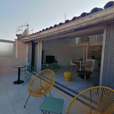 Charmant Appartement Terrasse Sur Les Toits Grasse Bagian luar foto