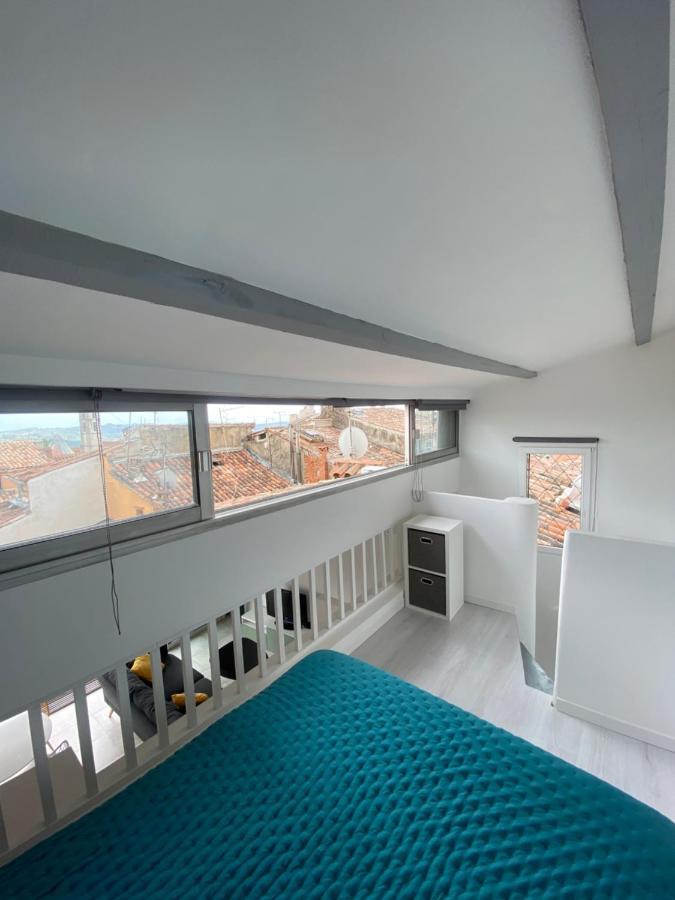 Charmant Appartement Terrasse Sur Les Toits Grasse Bagian luar foto