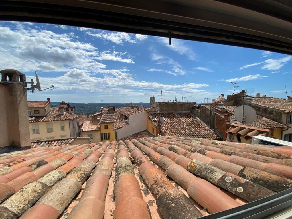 Charmant Appartement Terrasse Sur Les Toits Grasse Bagian luar foto